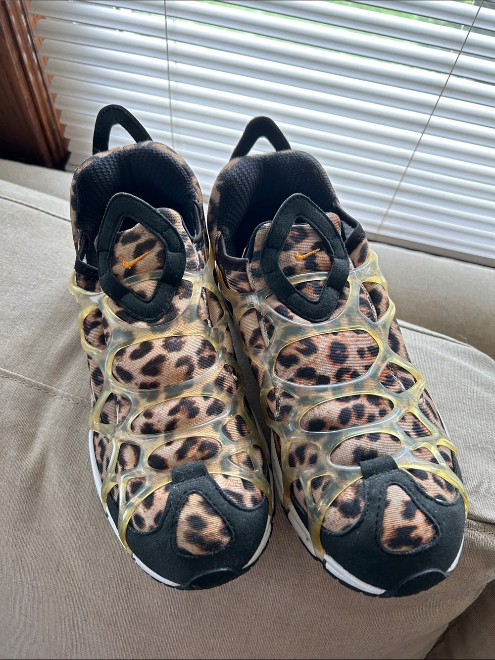Nike Women’s Leopard Print Sneakers with Black Accents
